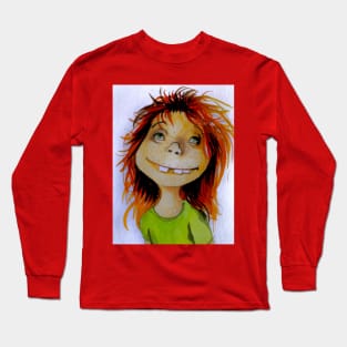 Happy kid Long Sleeve T-Shirt